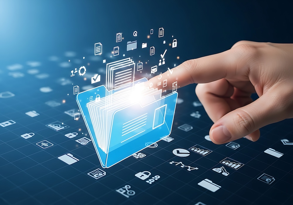 Organizing Digital Information Efficiently with Interactive Cloud-Based Document Management Systems and Data Access